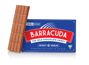 Detroit Edibles - Barracuda Bars - Milk Chocolate Crispy 200mg