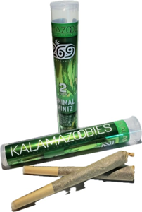 Kalamazoobies - Infused Preroll 2pk - Animal Mintz (2g)