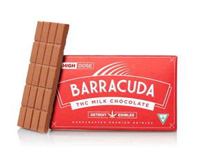 Detroit Edibles - Barracuda Bars - Milk Chocolate 200mg
