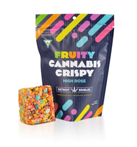 Detroit Edibles - Cannabis Crispy - Fruity 200mg
