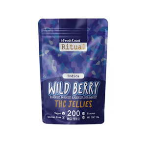 Fresh Coast Edibles - Wild Berry (I) Jellies 200mg