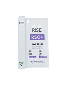 RISE RSO and RSO Tincture - RISE RSO - RISE RSO + Prodigy (1g)