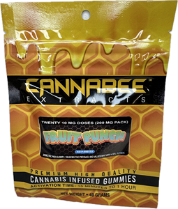 Canna Bee Extracts Edibles - Fruit Punch (200mg)