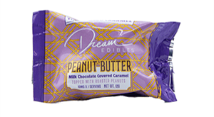 Dream Edibles  Peanut Butter Caramel 10mg