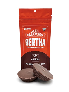 Detroit Edibles - Barracuda Bertha Cups - Milk Chocolate Peanut Butter 200mg