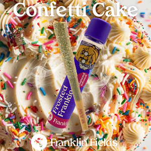Franklin Fields Frosted Frankie - Confetti Cake (I) Frosted Frankie (1.25g)