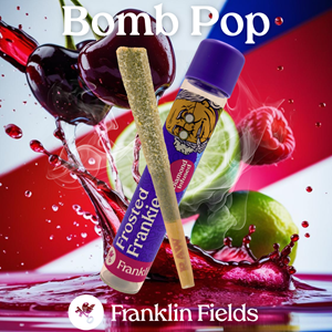Franklin Fields Frosted Frankie - Bomb Pop (S) Frosted Frankie (1.25g)
