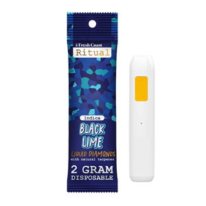 Fresh Coast Disposable - Black lime (I) Liquid Diamond All In One 2g