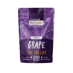 Fresh Coast Edibles - Grape (I) Jellies 200mg